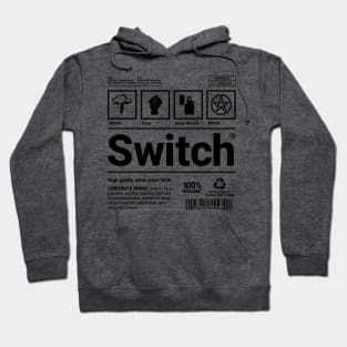 Switch Shipping Label - Motherland: Fort Salem (Black Font) Hoodie